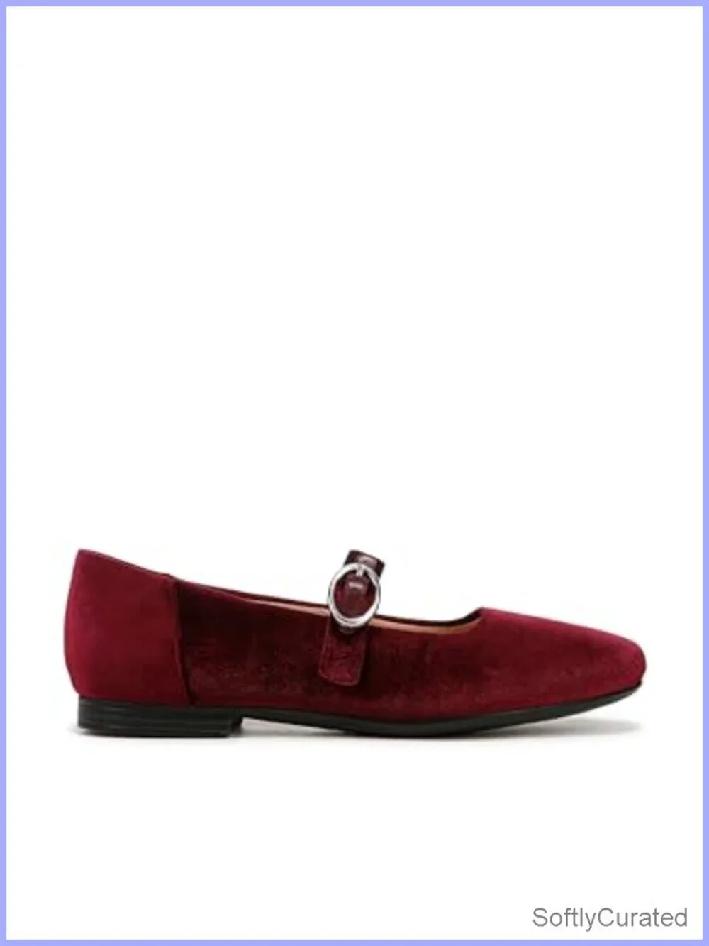 Naturalizer Women's Kelly Mary Jane Ballet Flat Velvet